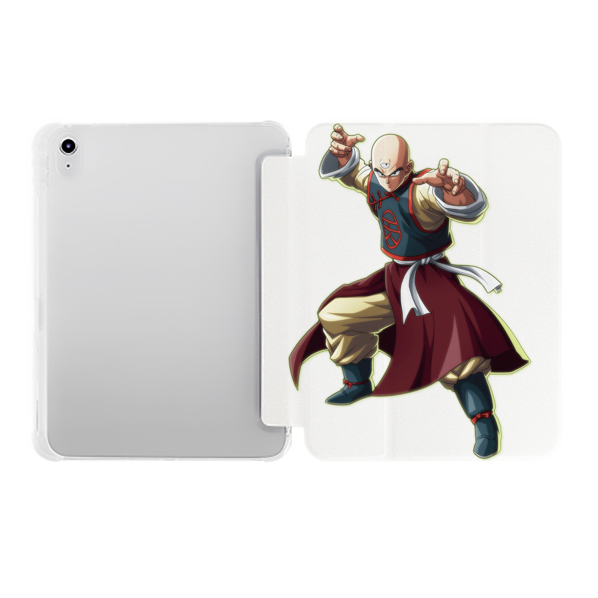 （画像用） ドラゴンボール DRAGON BALL IPad ケース ペン収納付き 三つ折りスタンド PUレザー×シリコン 対応機種9.5/10.5/10.9インチ